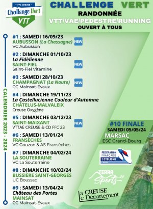 Découvrez le programme du 7e Challenge Vert